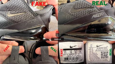 nike air max 270 fake vs real|nike 270 counterfeit vs real.